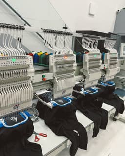 Tajima embroidery machines at Icy Studios