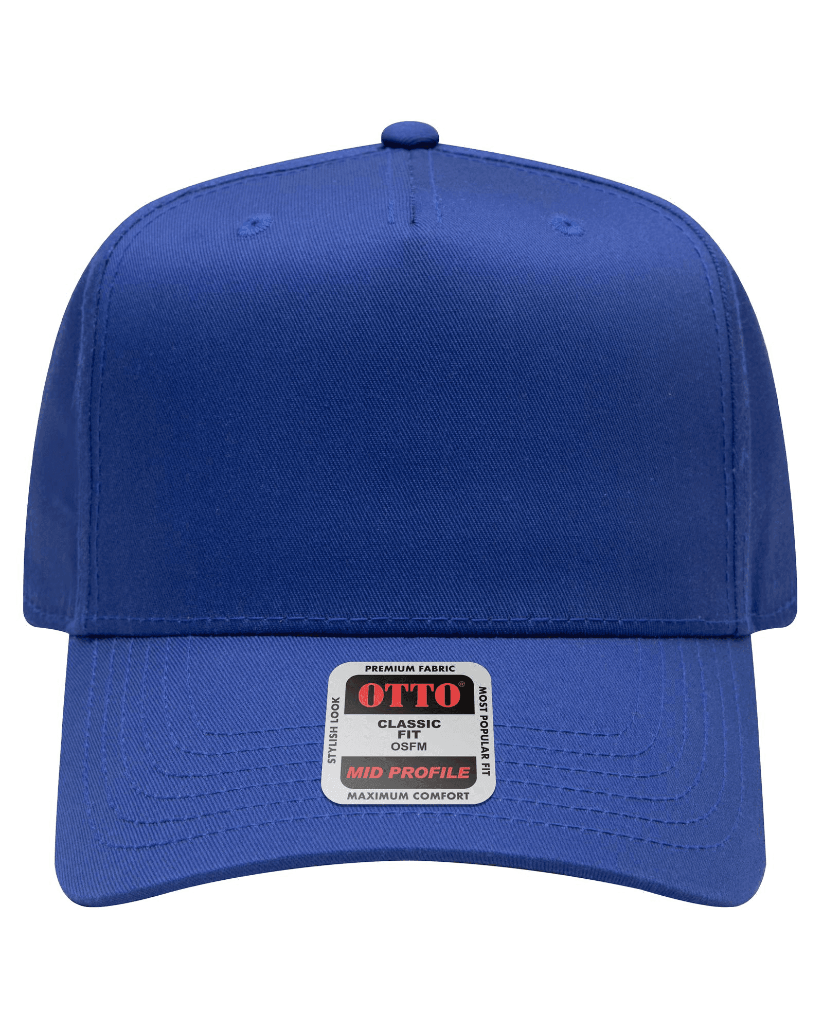 5 Panel Mid Profile Baseball Cap