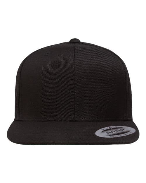 Flat Bill Snapback Cap